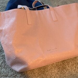 Kate Spade Blush Embossed Tote